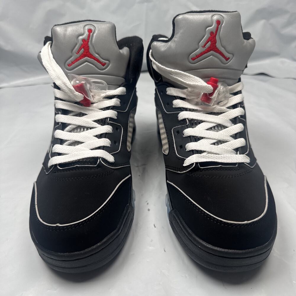 Air Jordan 5 HF3975-001 Black Metallic Reimagined men sneakers Size 10 B1